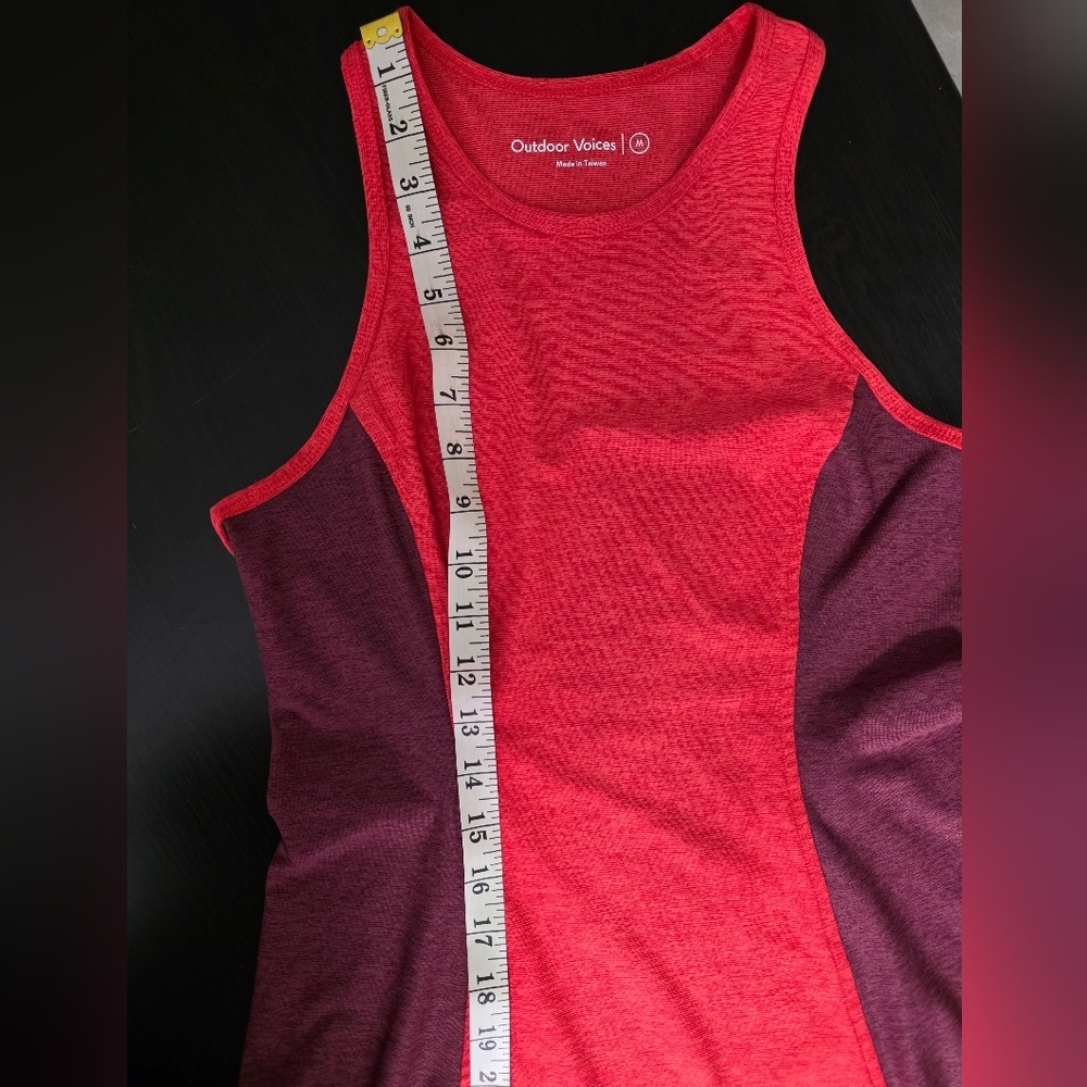 Outdoor Voices Dress Poppy Red Shiraz Athena Athletic Womens Sz M RN 620620 - Picture 12 of 14